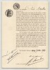 Pouvoir sign&eacute; Charles Maudru – Collection coh&eacute;rente de 50 auteurs & musiciens. Charles Maudru