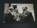 Photographie noir et Blanc d'&eacute;poque ann&eacute;es 70 STERN, Carlo SCHMID homme politique Ouest-Allemand membre du parti Social-d&eacute;mocrate d'Allemagne. STERN