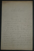 Hippolyte-Guillaume LEMONNIER, Conf&eacute;rencier - LETTRE AUTOGRAPHE SIGN&Eacute;E, 1879. Hippolyte-Guillaume LEMONNIER