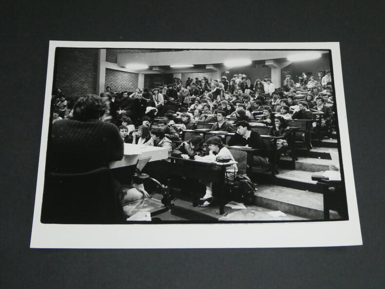 Photographie noir et Blanc ann&eacute;es 70/80 A. Aubert AG &agrave; Tolbiac. A. Aubert