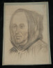 Ulysse Butin - Portrait d'un homme religieux. Ulysse Butin