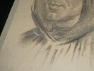 Ulysse Butin - Portrait d'un homme religieux. Ulysse Butin