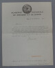 Jacques ROUCH&Eacute;, Biographe - LETTRE AUTOGRAPHE SIGN&Eacute;E, 1915. Jacques ROUCH&Eacute;