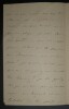 LOCLE Camille du - LETTRE AUTOGRAPHE SIGNEE, ROME 6 pages. Camille du Locle