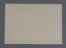 Carte de visite autographe de Jacques ROUCH&Eacute;. Jacques ROUCH&Eacute;