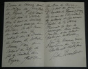 Henri BEAUFFORT- BELLE LETTRE AUTOGRAPHE SIGN&Eacute;E 3 PAGES 1906. Henri BEAUFFORT