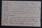 Pierre DE S&Eacute;GUR, &eacute;crivain - CARTE-LETTRE AUTOGRAPHE SIGN&Eacute;E. Pierre de S&eacute;gur