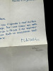 F&eacute;licien MARCEAU, Romancier - LETTRE AUTOGRAPHE SIGN&Eacute;E, 1972. F&eacute;licien MARCEAU