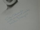 Helen HAYES - PHOTOGRAPHIE NOIR ET BLANC SIGN&Eacute;E, actrice am&eacute;ricaine r&eacute;compens&eacute;e. Helen HAYES