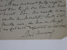 CHANSAREL Ren&eacute; - CARTE LETTRE AUTOGRAPHE SIGNEE &Agrave; Henri HEUGEL, PARIS 1905. Ren&eacute; Chansarel