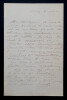 Augustine C&eacute;leste SCRIWANECK, Com&eacute;dienne - LETTRE AUTOGRAPHE SIGN&Eacute;E, Vichy. Augustine C&eacute;leste SCRIWANECK
