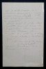 Augustine C&eacute;leste SCRIWANECK, Com&eacute;dienne - LETTRE AUTOGRAPHE SIGN&Eacute;E, Vichy. Augustine C&eacute;leste SCRIWANECK