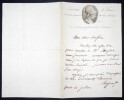 Fran&ccedil;ois-Auguste-Marie MIGNET, &Eacute;crivain - LETTRE AUTOGRAPHE SIGN&Eacute;E. Fran&ccedil;ois-Auguste MIGNET