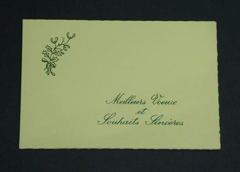 Gabriel ARANDA - LETTRE DACTYLOGRAPHIÉE SIGNÉE & CARTE DE VŒUX AUTOGRAPHE SIGNÉE - 1962/1963. Gabriel ARANDA
