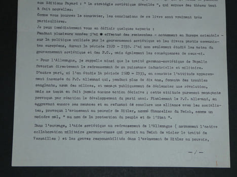 Gabriel ARANDA - LETTRE DACTYLOGRAPHIÉE SIGNÉE & CARTE DE VŒUX AUTOGRAPHE SIGNÉE - 1962/1963. Gabriel ARANDA