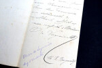 Oscar DE LAGOAN&Egrave;RE, Compositeur - LETTRE AUTOGRAPHE SIGN&Eacute;E. Oscar DE LAGOAN&Egrave;RE
