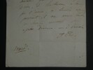 (Comte) Alfred DE FALLOUX - LETTRE AUTOGRAPHE SIGN&Eacute;E &Agrave; Marie DE FALLOUX, 1859. Alfred DE FALLOUX