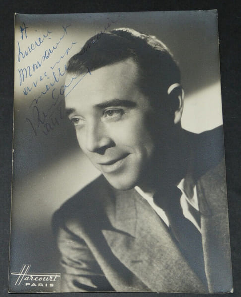 Ren&eacute; DARY - PHOTOGRAPHIE NOIR ET BLANC SIGN&Eacute;E et d&eacute;dicac&eacute;e &agrave; Lucien MONSAINT. Ren&eacute; DARY