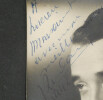 Ren&eacute; DARY - PHOTOGRAPHIE NOIR ET BLANC SIGN&Eacute;E et d&eacute;dicac&eacute;e &agrave; Lucien MONSAINT. Ren&eacute; DARY