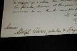 LETTRE AUTOGRAPHE SIGN&Eacute;E &Agrave; ADERER Adolphe DE T.J.ALAVITCH, Paris, 1893. T.J. ALAVITCH