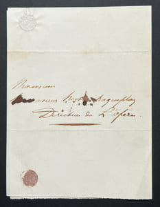 Emilien PACINI, Libréttiste - LETTRE AUTOGRAPHE SIGNÉE, 1851