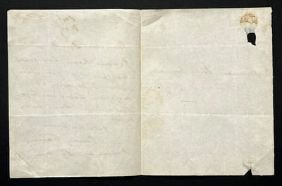 Emilien PACINI, Libréttiste - LETTRE AUTOGRAPHE SIGNÉE, 1850
