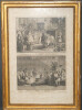 C&eacute;r&eacute;monie du Mariages chez les R&eacute;form&eacute;s, &agrave; Amsterdam, d'apr&egrave;s Bernard Picart. Bernard Picart
