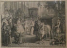 C&eacute;r&eacute;monie du Mariages chez les R&eacute;form&eacute;s, &agrave; Amsterdam, d'apr&egrave;s Bernard Picart. Bernard Picart