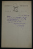 Henry ROUJON, Essayiste - LETTRE AUTOGRAPHE SIGN&Eacute;E, Paris, 1904. Henry ROUJON