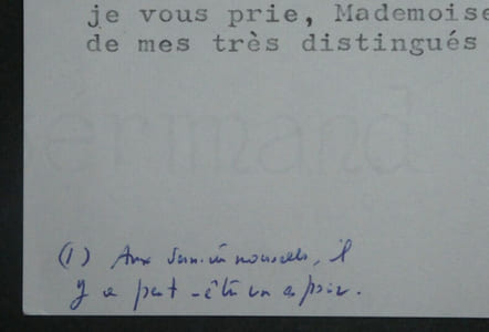 André CASTELOT - LETTRE TAPUSCRITE SIGNÉE, Impératrice Eugénie