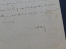 Henri LAVEDAN, Journaliste et &eacute;crivain - LETTRE AUTOGRAPHE SIGN&Eacute;E, Paris, 1889. Henri LAVEDAN