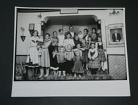Photographie noir et Blanc d'époque années 70 STERN, Famille de mormons