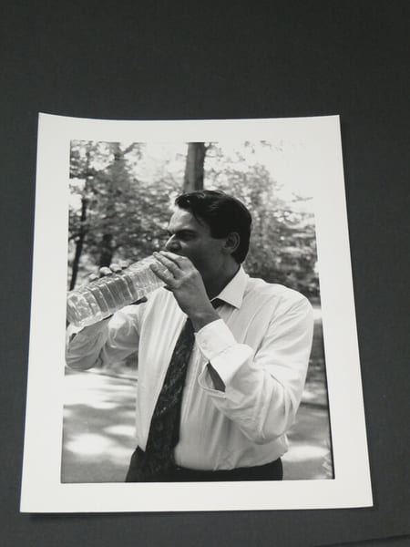 Photographie noir et Blanc d'&eacute;poque ann&eacute;es 70 AFP Michel Noir de J. M. Huron. J. M. Huron