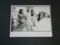 Photographie noir et Blanc d'époque années 70 STERN, Bal de mormons