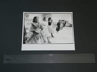 Photographie noir et Blanc d'époque années 70 STERN, Bal de mormons