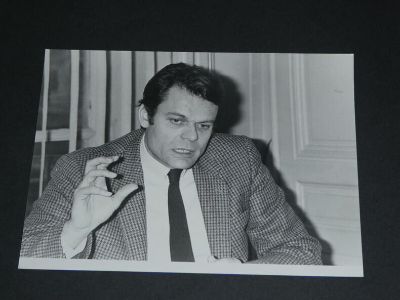Photographie noir et Blanc d'&eacute;poque ann&eacute;es 70 Agence GWD Michel Noir, G VOGEL. G. Vogel