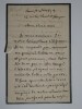 VACHEROT Etienne - LETTRE AUTOGRAPHE SIGN&Eacute;E, JOURNAL, PARIS 1833. Etienne VACHEROT