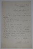 LETTRE AUTOGRAPHE SIGN&Eacute;E, EDITIONS CHOUDENS. Antony Choudens