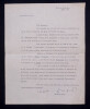 Maurice BEDEL, &Eacute;crivain - LETTRE TAPUSCRITE SIGN&Eacute;E, Paris, 1950. Maurice BEDEL