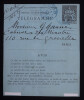 Paul MOUNET, Acteur - CARTE-T&Eacute;L&Eacute;GRAMME AUTOGRAPHE SIGN&Eacute;E. Paul MOUNET