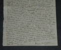 Henri DUVERNOIS - MANUSCRIT AUTOGRAPHE SIGN&Eacute; "Une fl&acirc;nerie sur les boulevards". Henri DUVERNOIS
