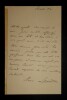 LAVEDAN Henri - LETTRE AUTOGRAPHE SIGN&Eacute;E, &Agrave; PROPOS DE SON ETAT DE SANTE. Henri Lavedan