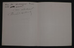 Edmond GONDINET, Librettiste - LETTRE AUTOGRAPHE SIGN&Eacute;E SUR SA FATIGUE. Edmond GONDINET