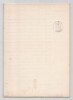 Pouvoir sign&eacute; Th&eacute;ophile Hirlemann – Collection de 50 auteurs & musiciens. Th&eacute;ophile Hirlemann
