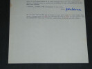 Paul ARMA - Compositeur - LETTRE DACTYLOGRAPHI&Eacute;E SIGN&Eacute;E &Agrave; Pierre LHOSTE - 1970. Paul ARMA