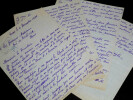 BENTIVOGLIO Gaetano - LETTRE AUTOGRAPHE SIGN&Eacute;E DE 4 PAGES, 1928. Gaetano Bentivoglio