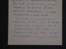 L&eacute;on SAY, Homme politique - LETTRE AUTOGRAPHE SIGN&Eacute;E, 1886. L&eacute;on SAY