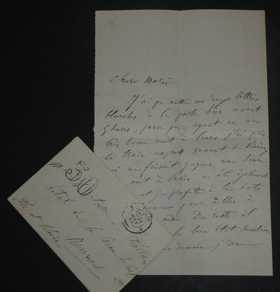 (Comte) Alfred DE FALLOUX - LETTRE AUTOGRAPHE SIGN&Eacute;E &Agrave; Marie DE FALLOUX, 1863. Alfred DE FALLOUX