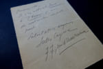 CAYRON Jules - CARTE LETTRE AUTOGRAPHE SIGNEE &Agrave; SON AMIE Juliette, 1894. Jules Cayron