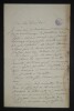 GUILLOT DE SAINBRIS Antoine - LETTRE AUTOGRAPHE SIGN&Eacute;E, PARIS 1879. Antoine Guillot de Sainbris